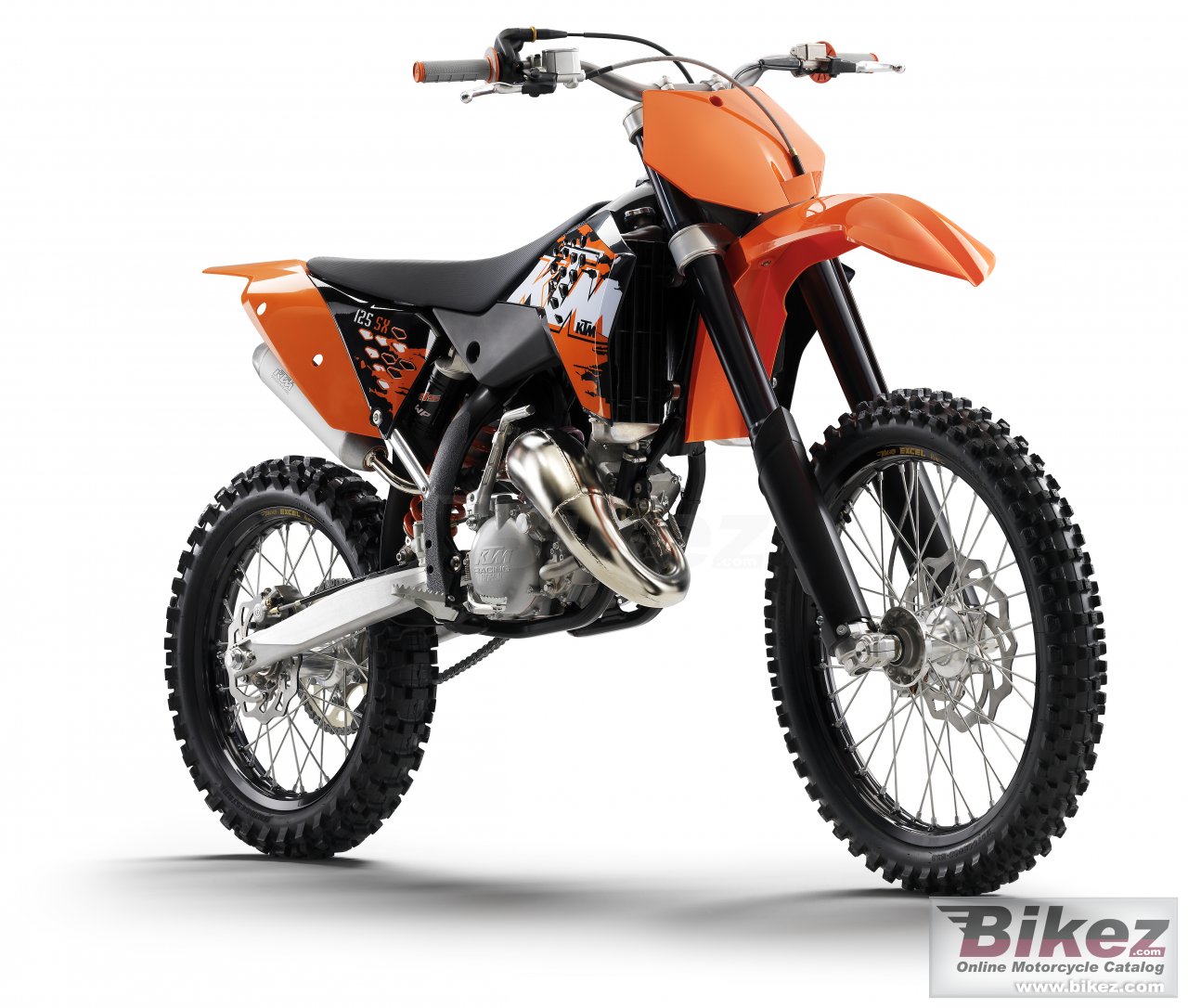Big KTM 125 sx picture and wallpaper from Bikez.com